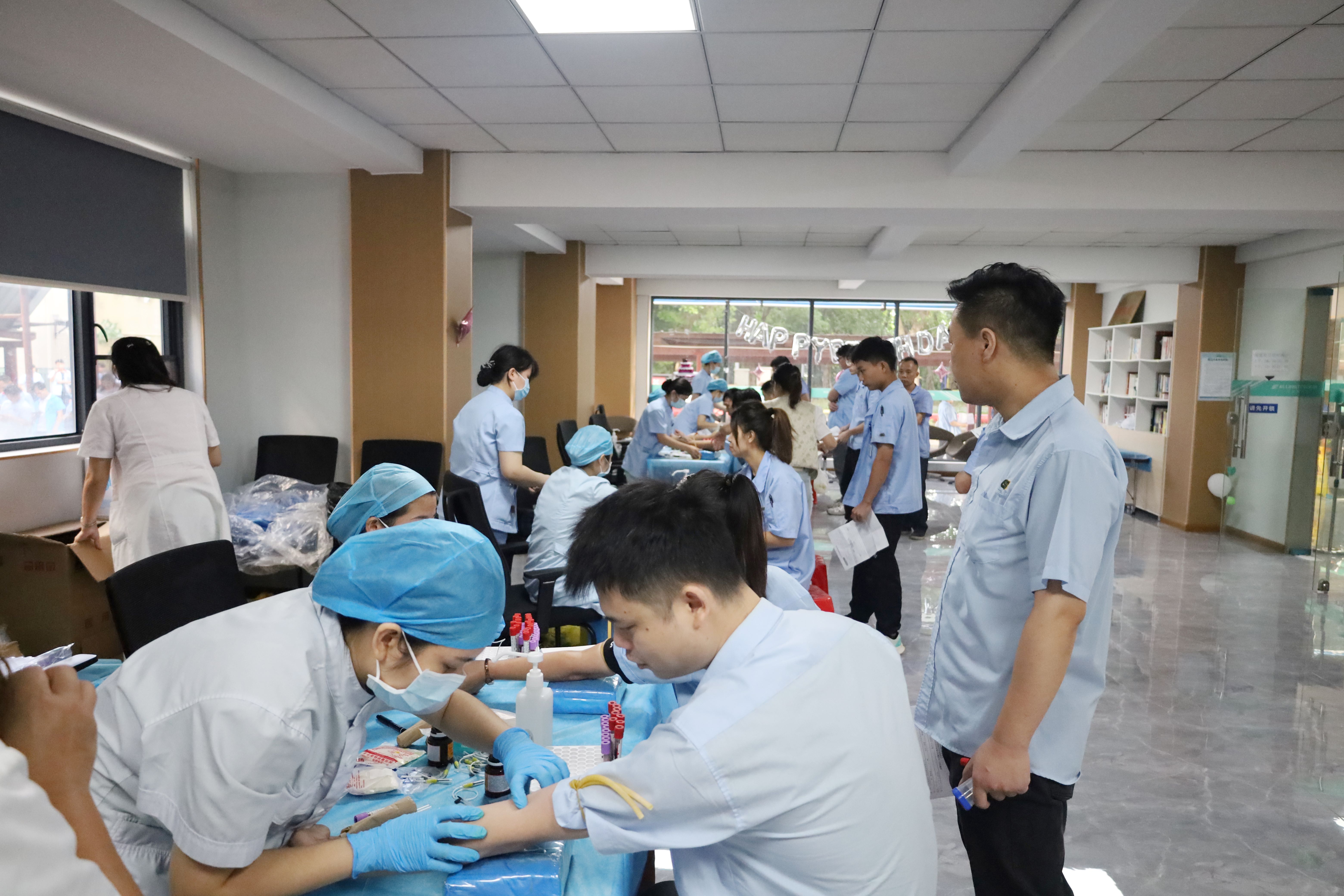 关爱员工，守护健康——pp电子游戏电子开展2024年度员工健康体检活动